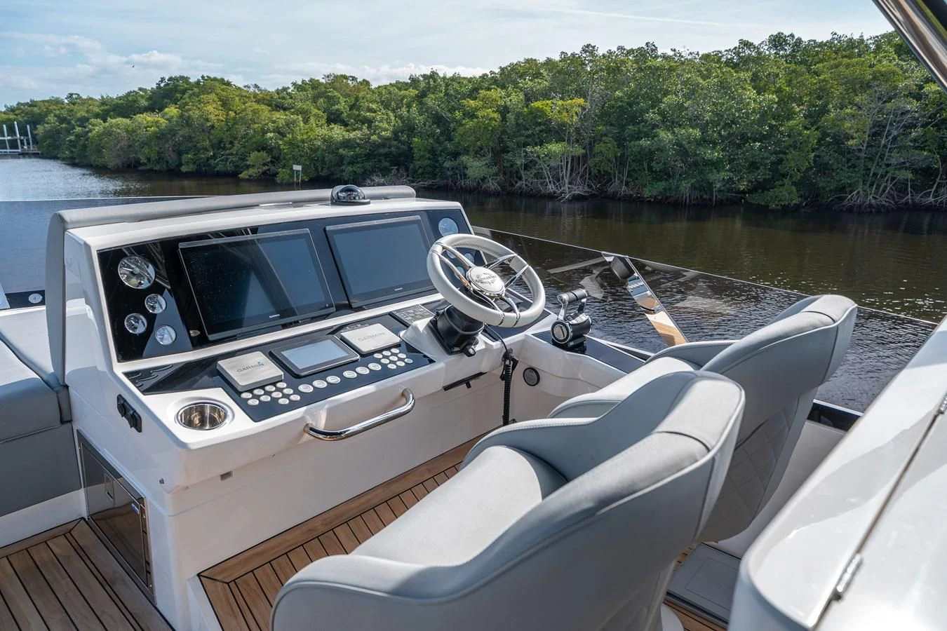 the inside of a car aboard 88 YACHT Yacht for Sale