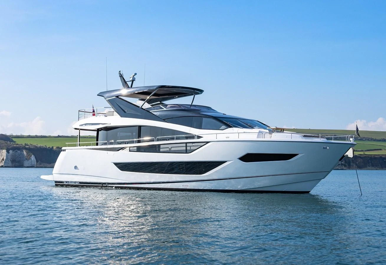 a white yacht on the water aboard 88 YACHT Yacht for Sale