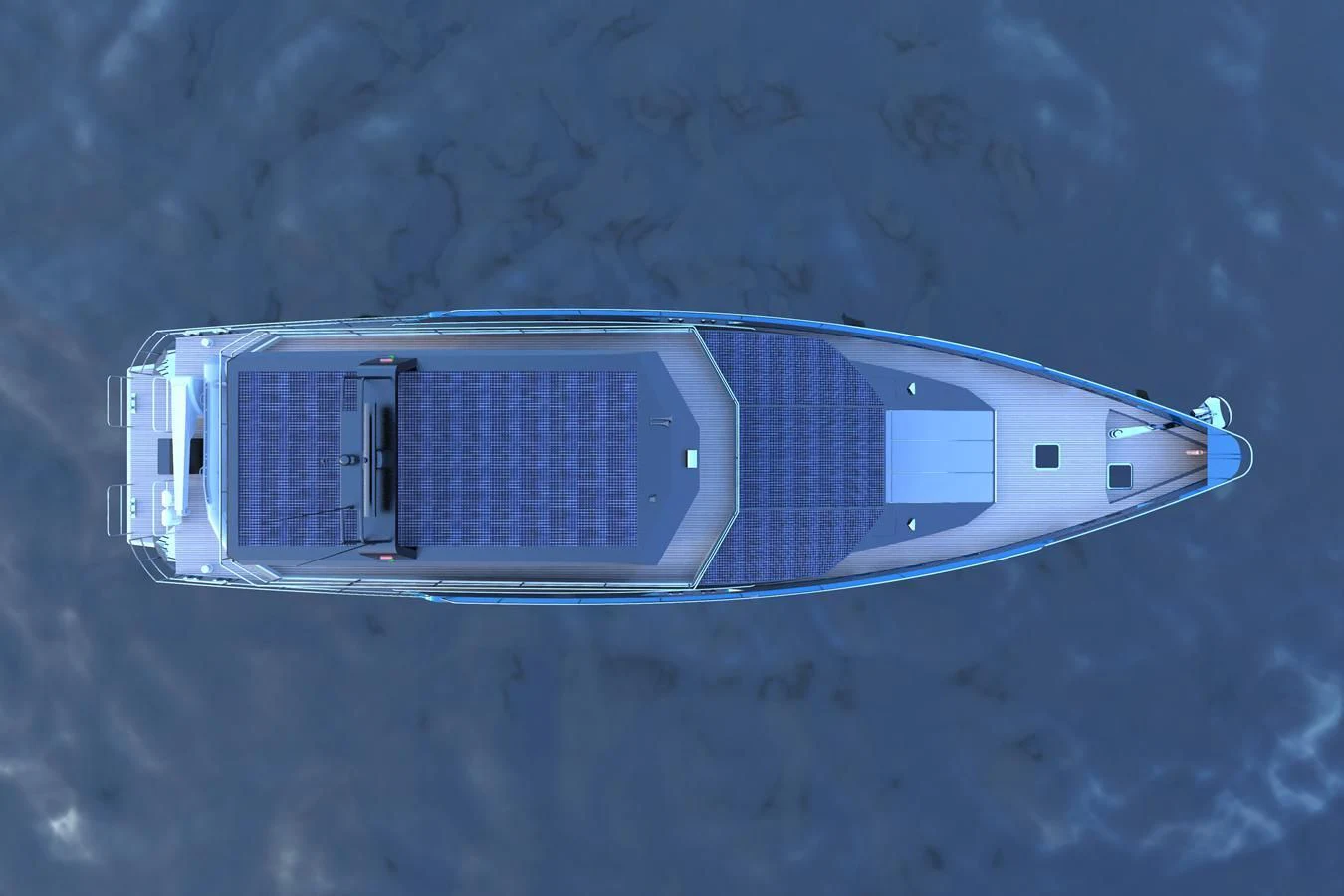 a satellite in space aboard 88 YACHT Yacht for Sale