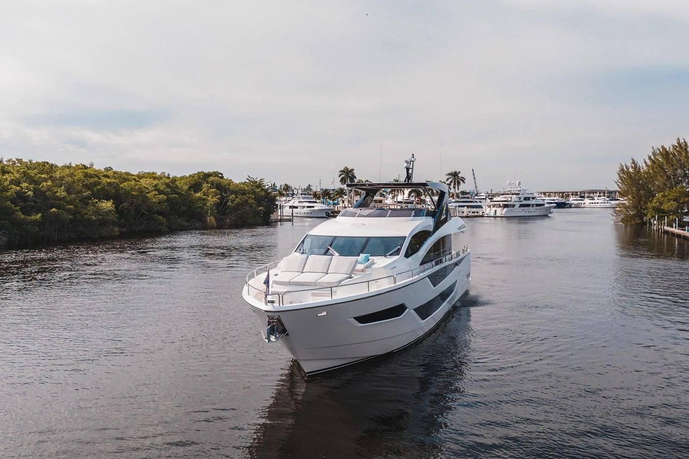 a boat on the water aboard 88 YACHT Yacht for Sale