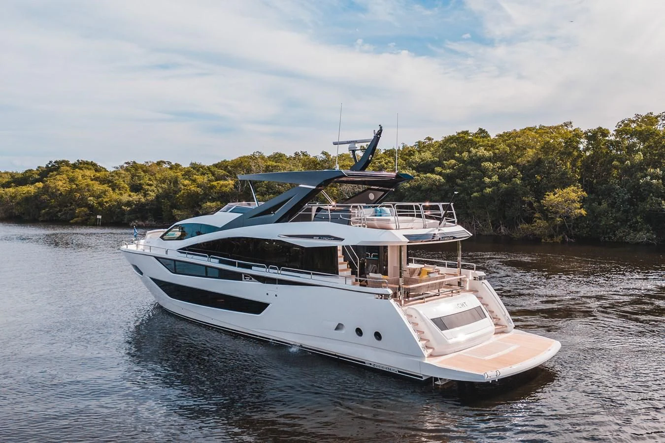 a boat on the water aboard 88 YACHT Yacht for Sale
