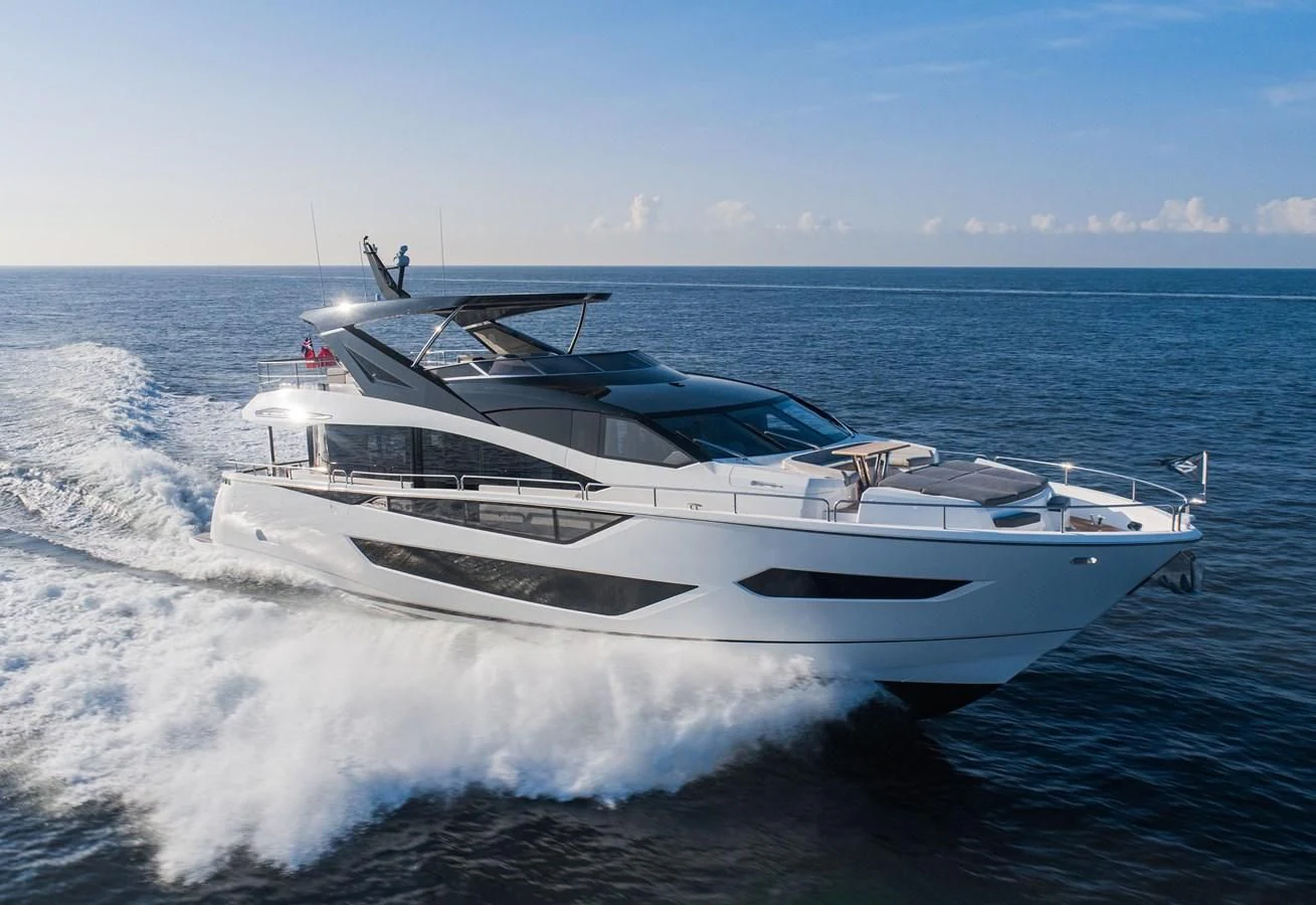 a white yacht on the water aboard 88 YACHT Yacht for Sale