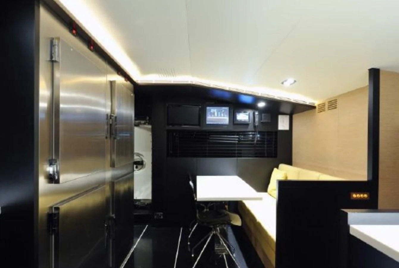 a large machine in a room aboard BY BUBANNY Yacht for Sale