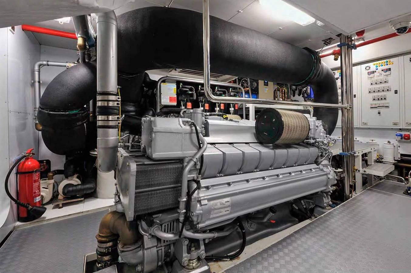 a machine in a factory aboard BY BUBANNY Yacht for Sale