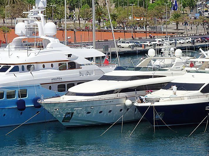 several boats are parked in the harbor aboard BY BUBANNY Yacht for Sale