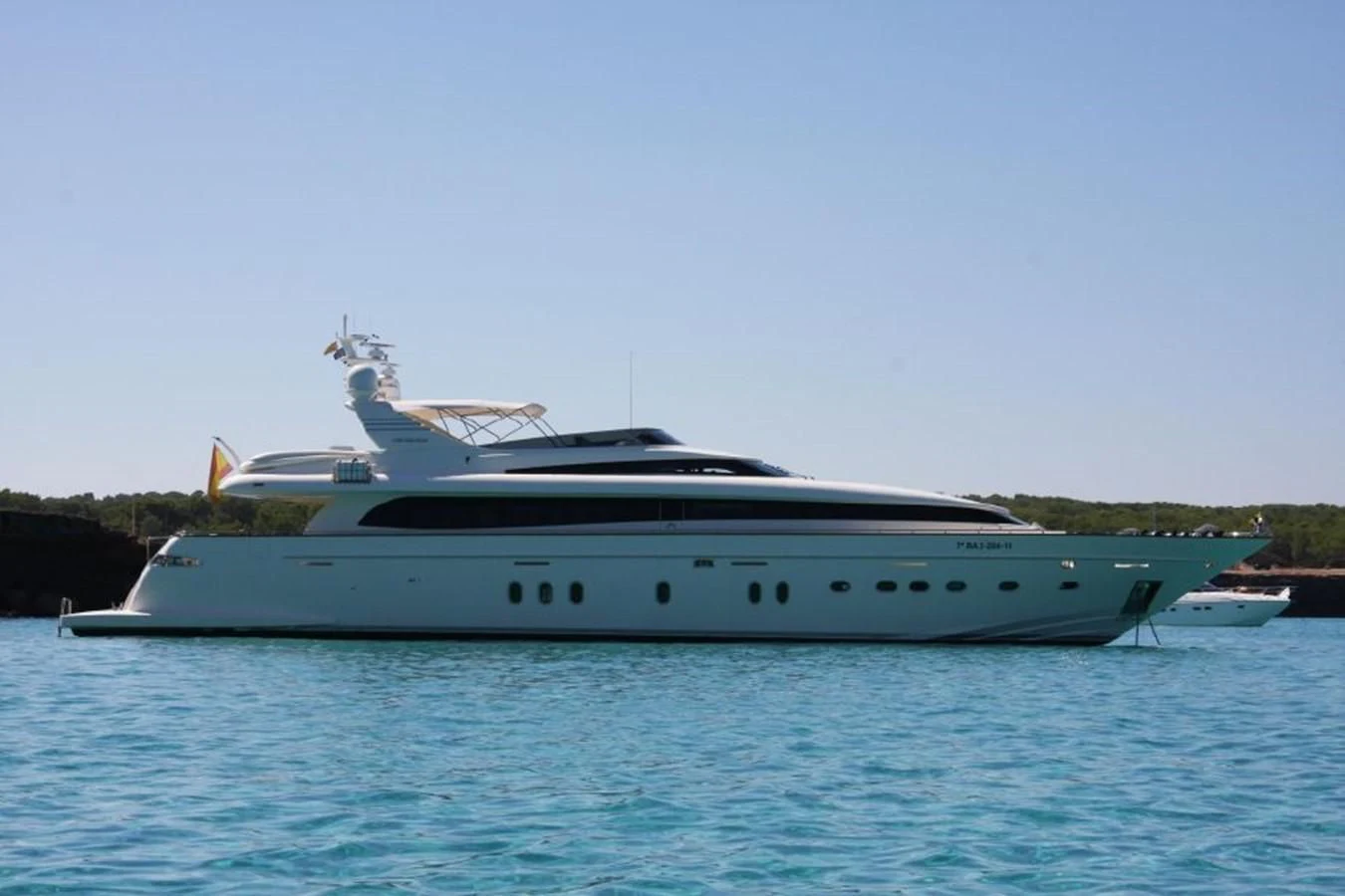 a white yacht on the water aboard BY BUBANNY Yacht for Sale