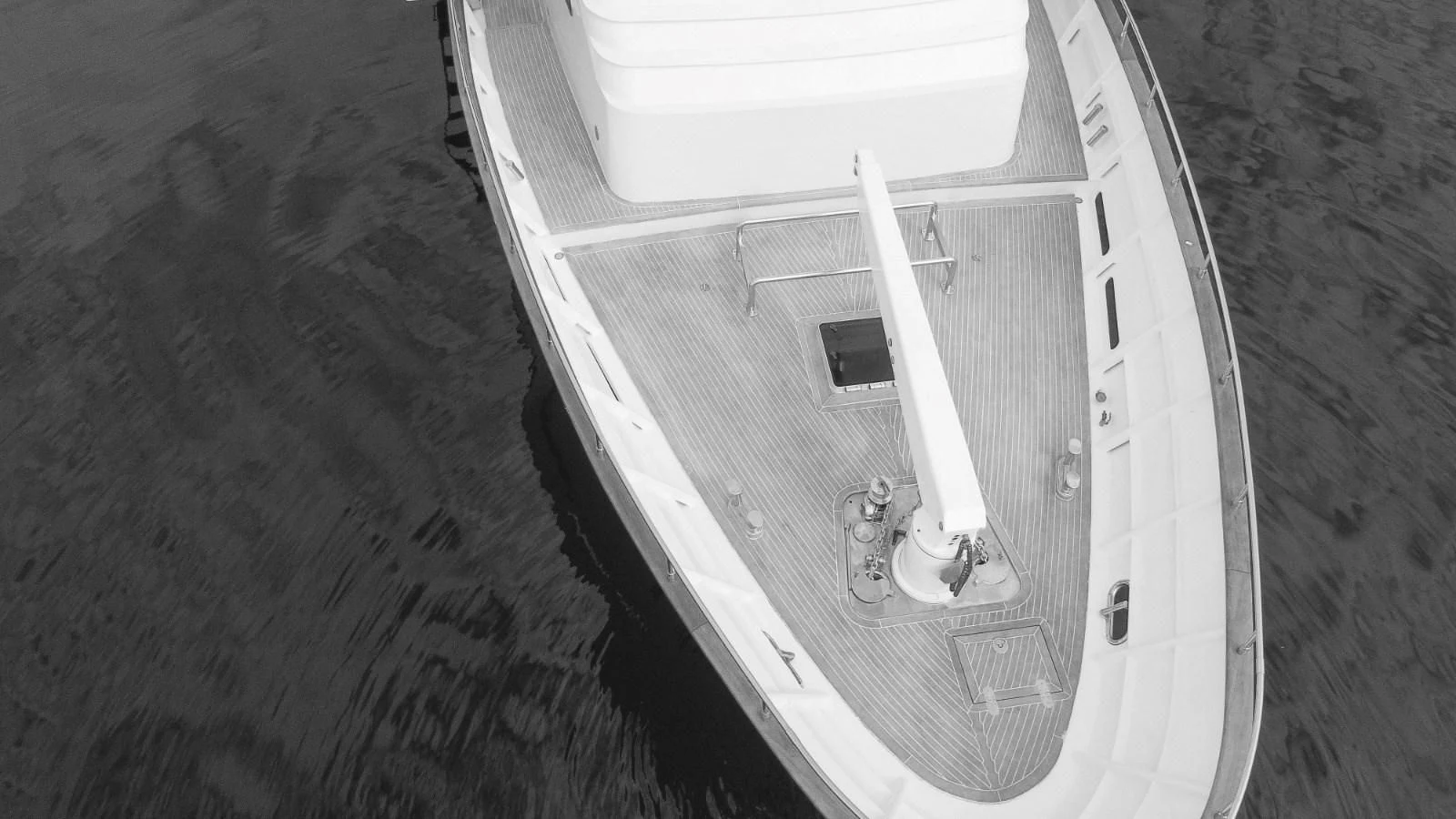 a satellite in space aboard LAZIZA Yacht for Sale