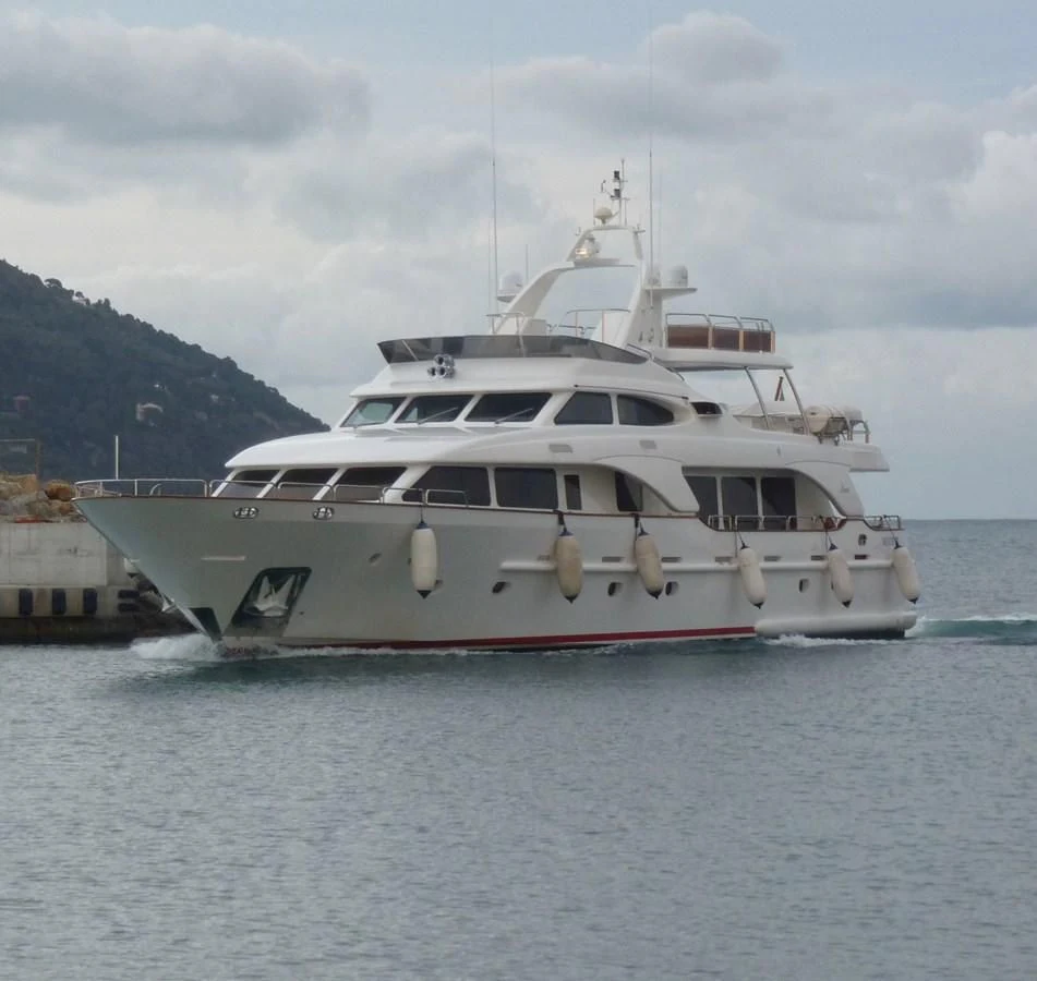a boat on the water aboard LADY ANN Yacht for Sale