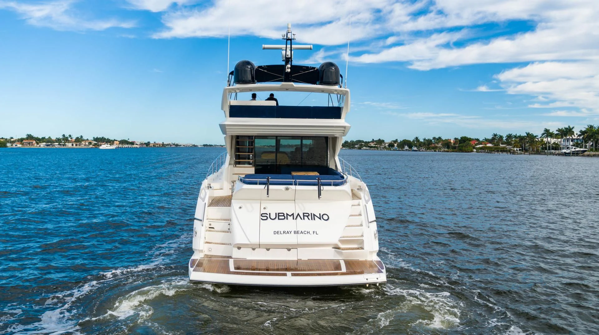 a boat on the water aboard SUBMARINO Yacht for Sale