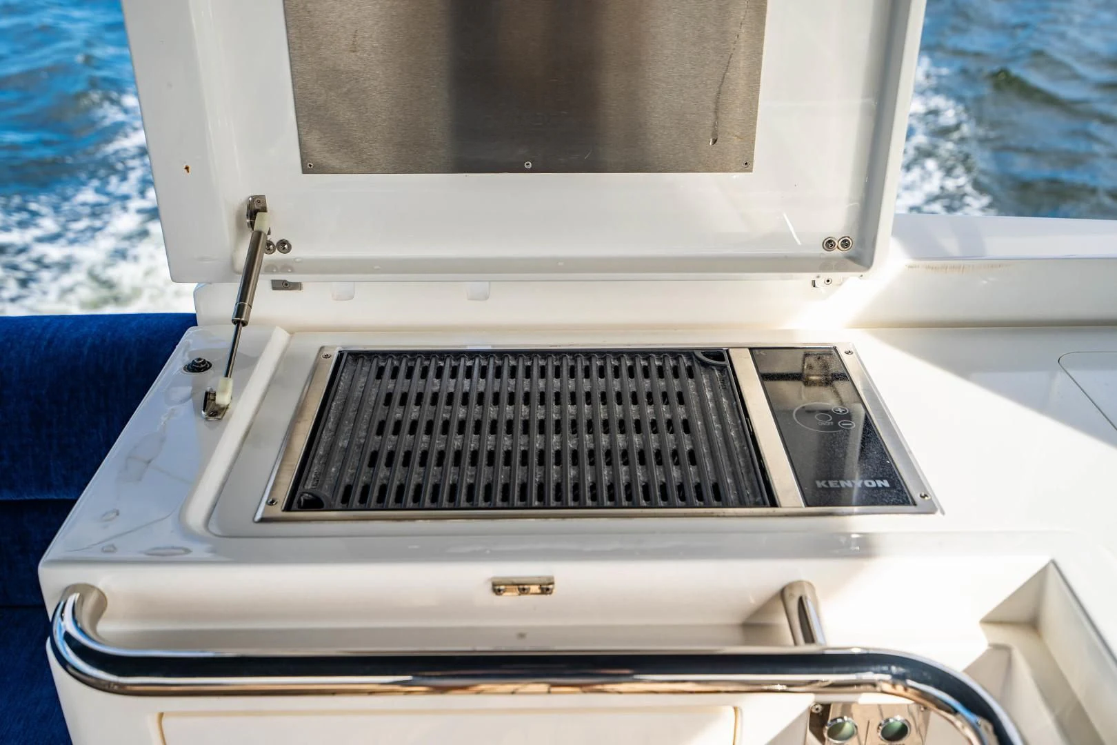 a white and black machine aboard SUBMARINO Yacht for Sale