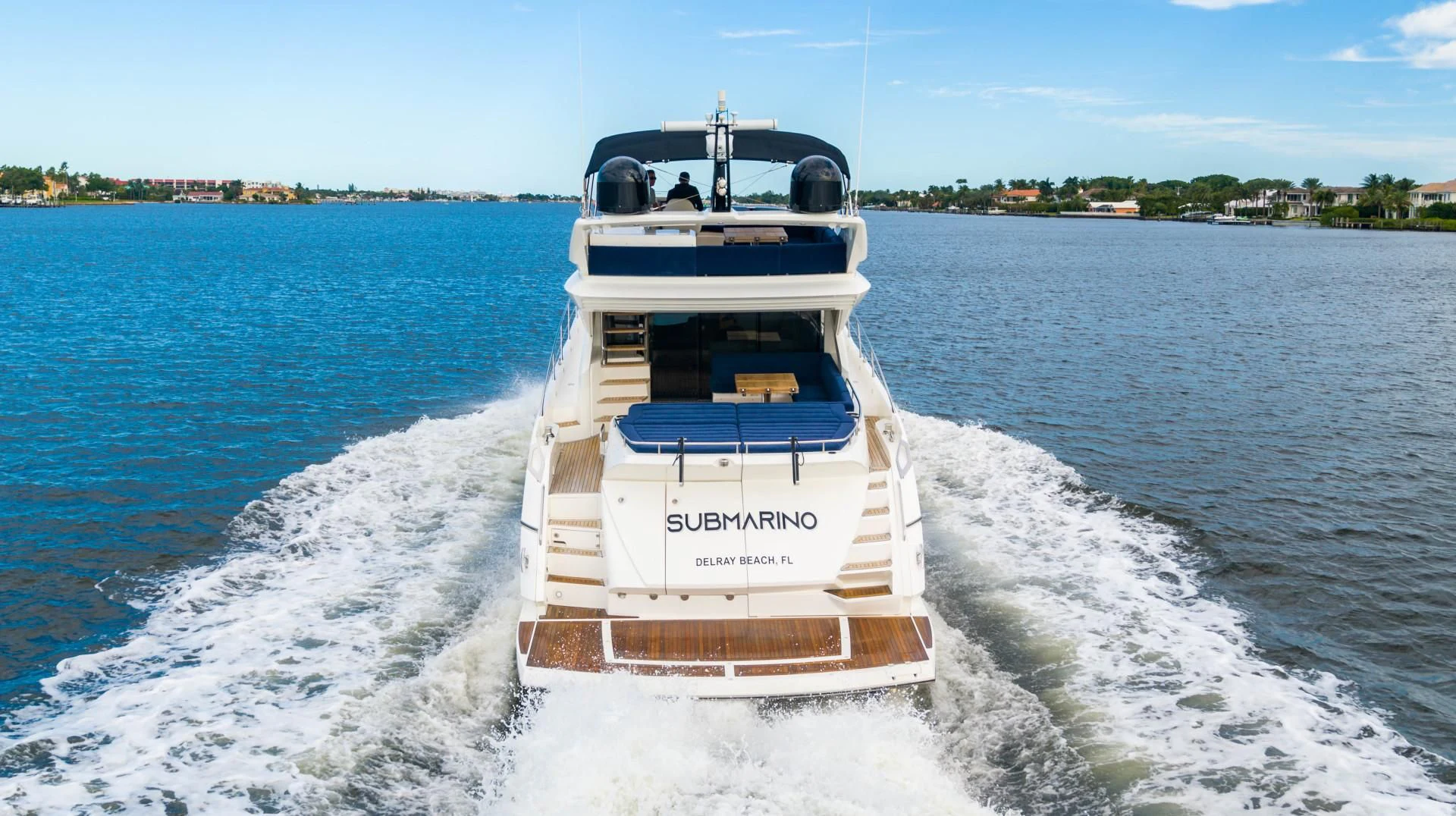 a boat on the water aboard SUBMARINO Yacht for Sale