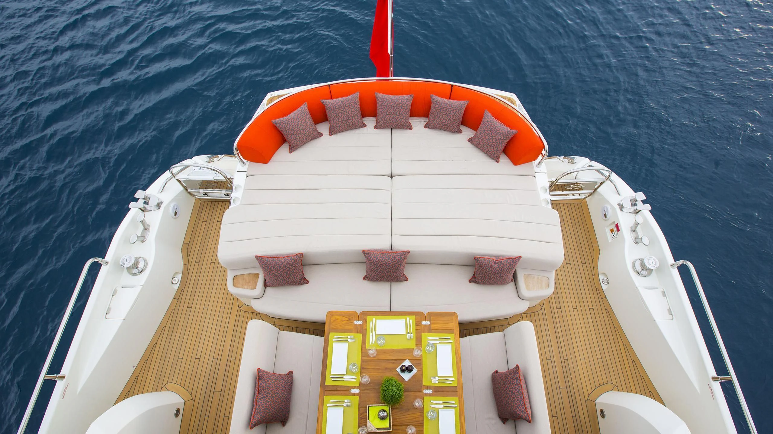 a building with a tower aboard BST SUNRISE Yacht for Sale
