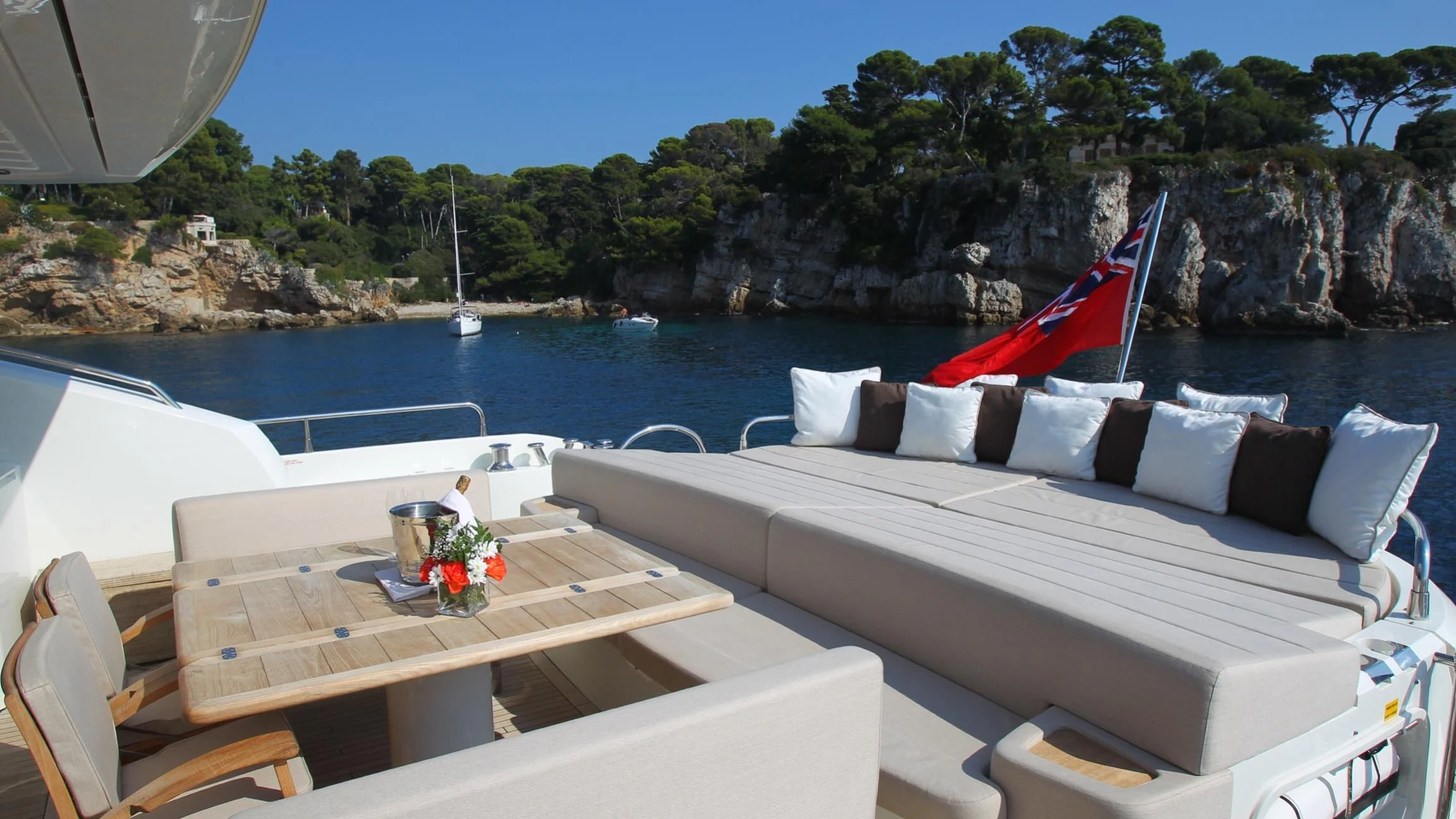 a boat on the water aboard BST SUNRISE Yacht for Sale