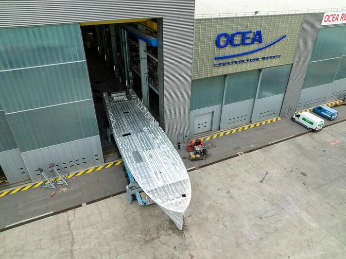 a large white object on the side of a building aboard ARAOK II Yacht for Sale