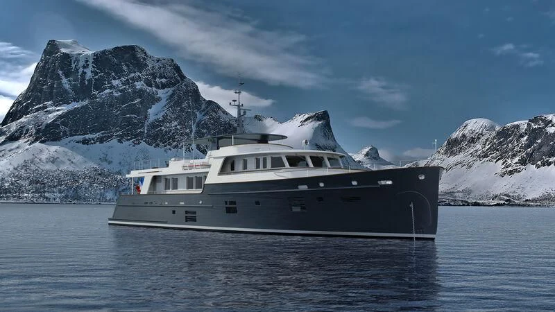 a boat in the water aboard ARAOK II Yacht for Sale