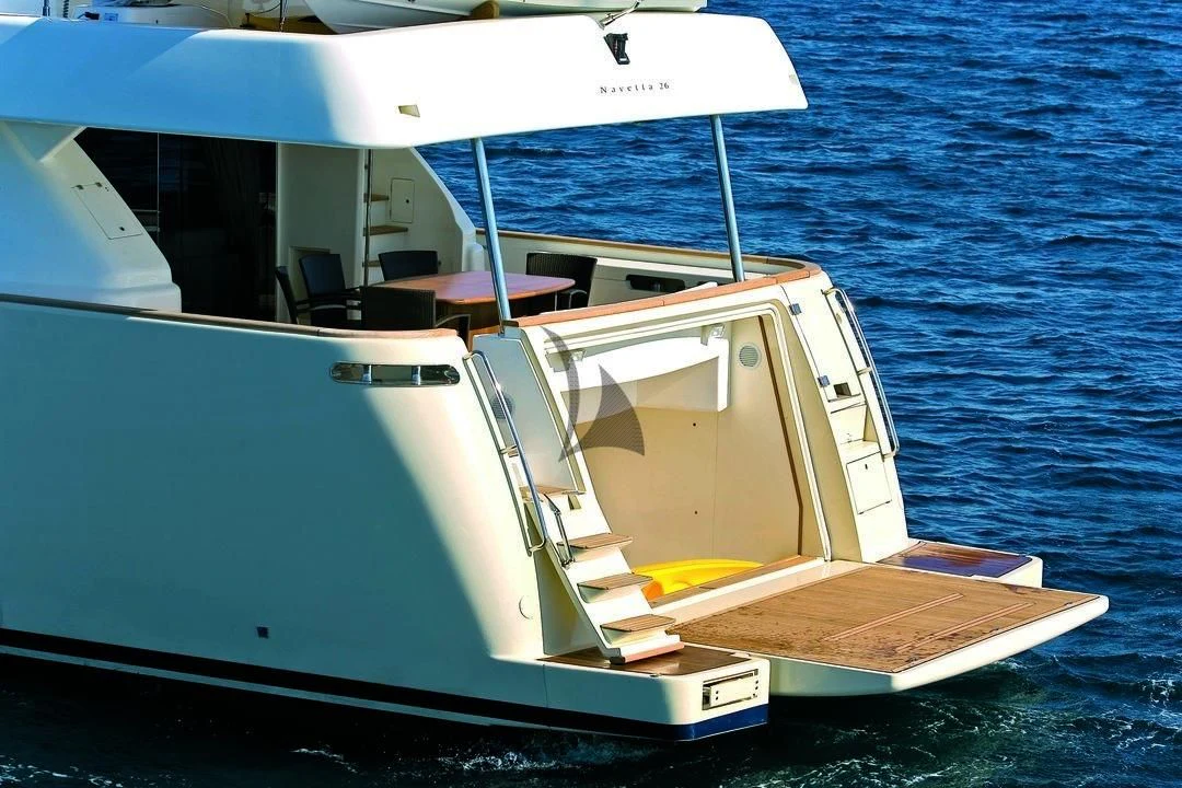 a boat on the water aboard DANA Yacht for Sale
