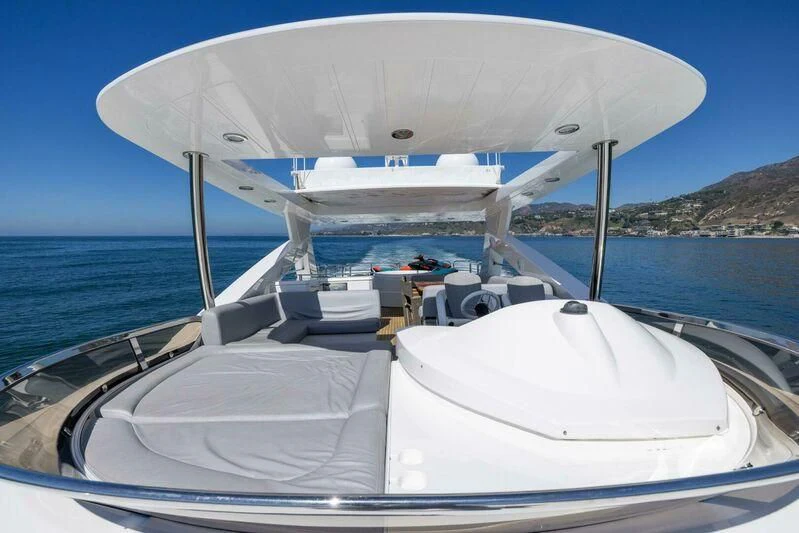 a boat on the water aboard INDECENT PROPOSAL 4 Yacht for Sale