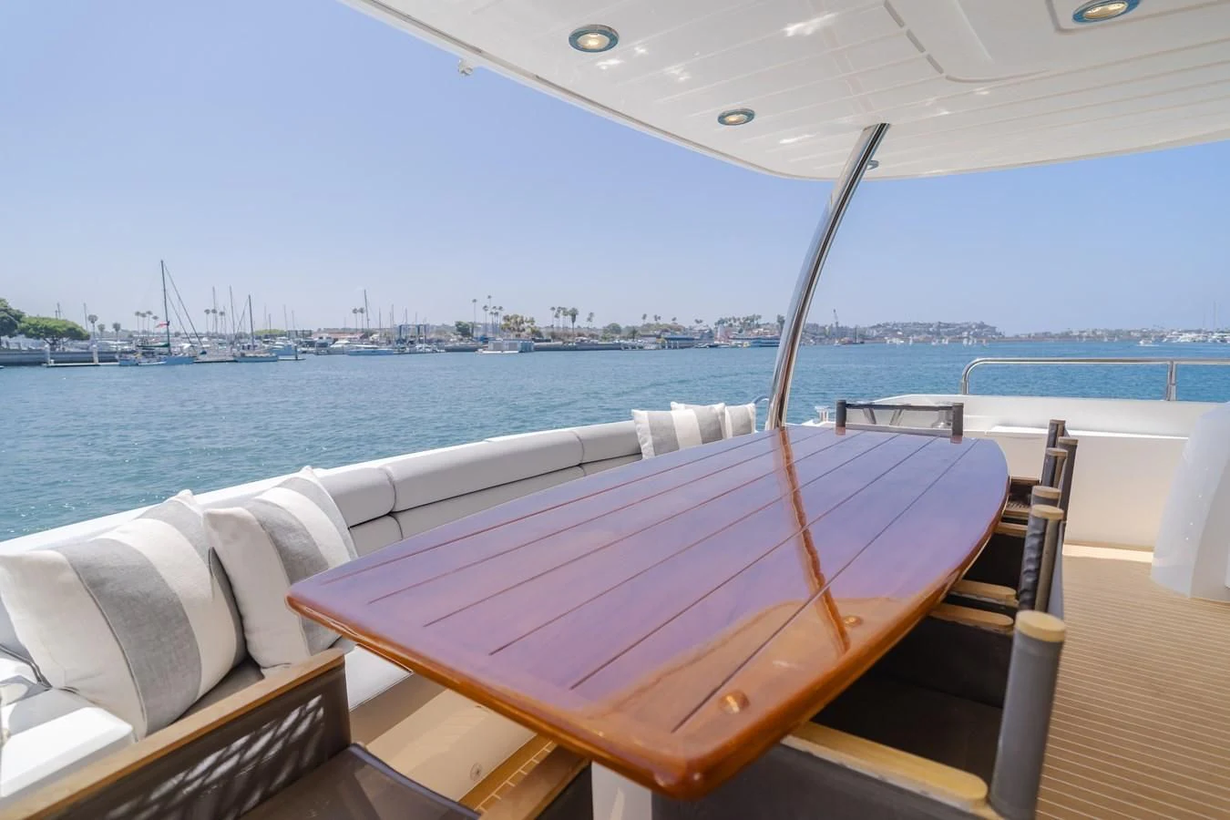 a boat on the water aboard INDECENT PROPOSAL 4 Yacht for Sale