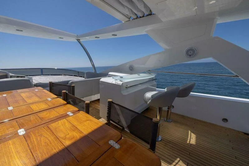 a boat on the water aboard INDECENT PROPOSAL 4 Yacht for Sale