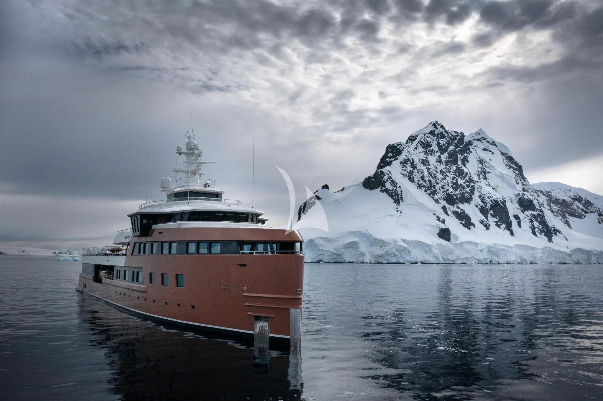 a boat on the water aboard LA DATCHA Yacht for Sale