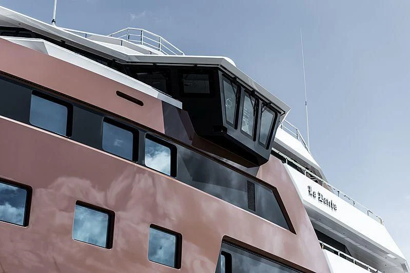 a close-up of a boat aboard LA DATCHA Yacht for Sale