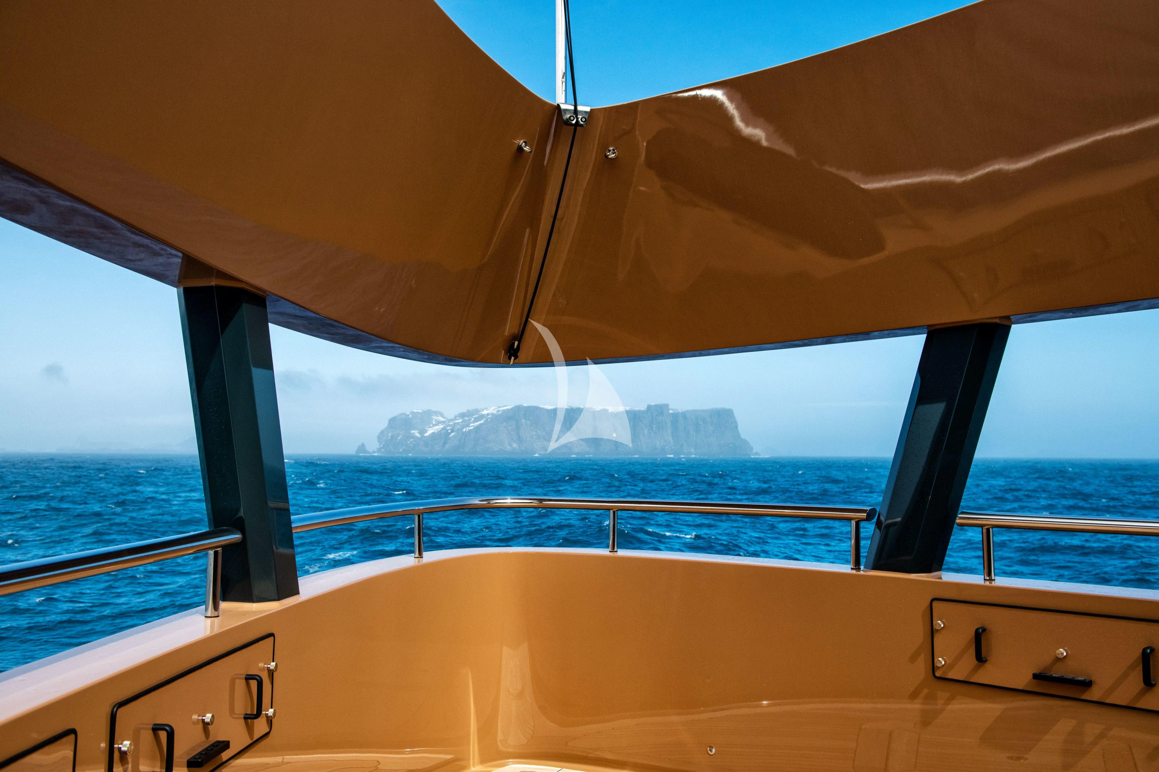 a boat on the water aboard LA DATCHA Yacht for Sale