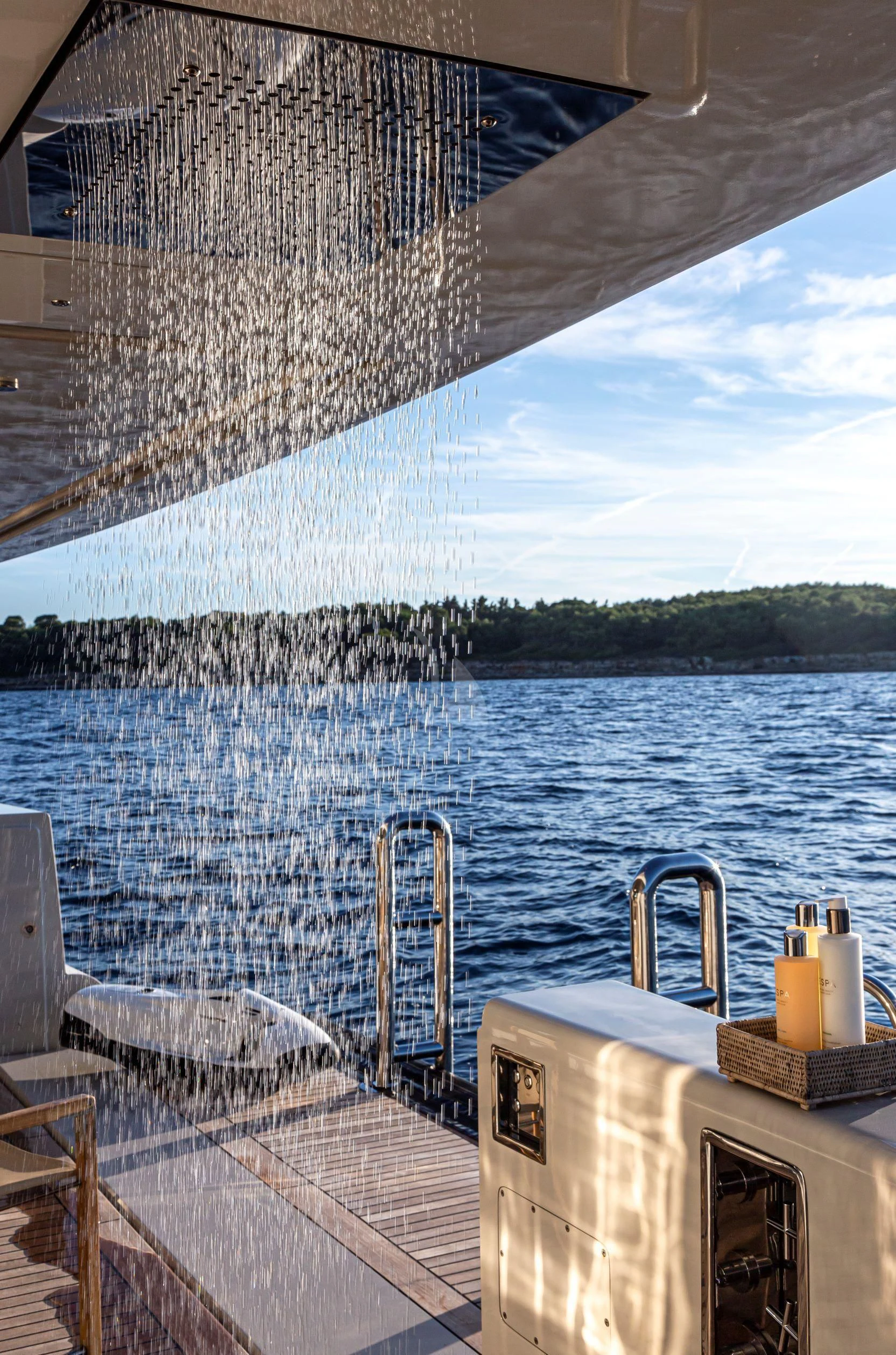 a boat on the water aboard MARAYA Yacht for Sale