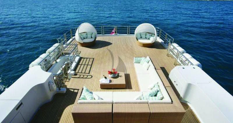 a boat on the water aboard MARAYA Yacht for Sale