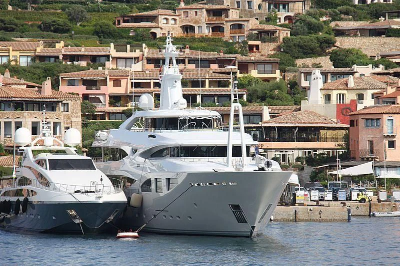 a couple of boats in the water aboard MARAYA Yacht for Sale