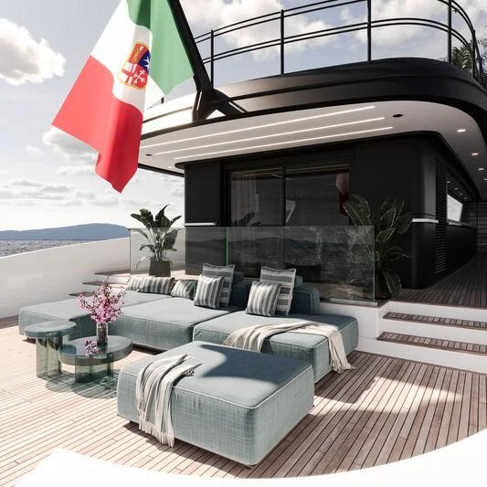 diagram, engineering drawing aboard TERRANOVA 41 Yacht for Sale