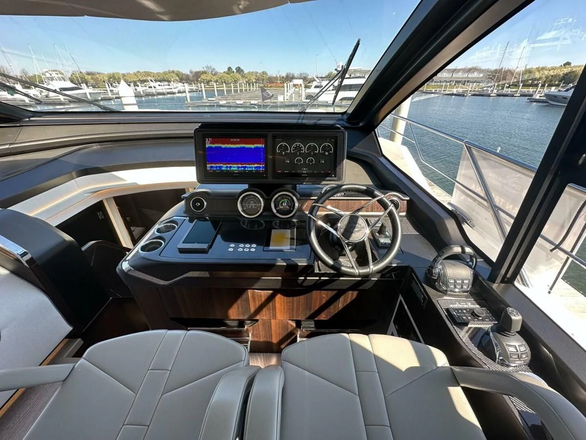 inside of a car aboard 75 SPORT YACHT Yacht for Sale