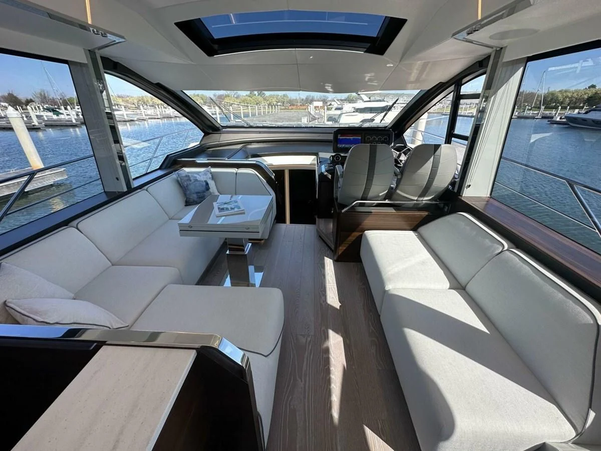 inside of a vehicle aboard 75 SPORT YACHT Yacht for Sale