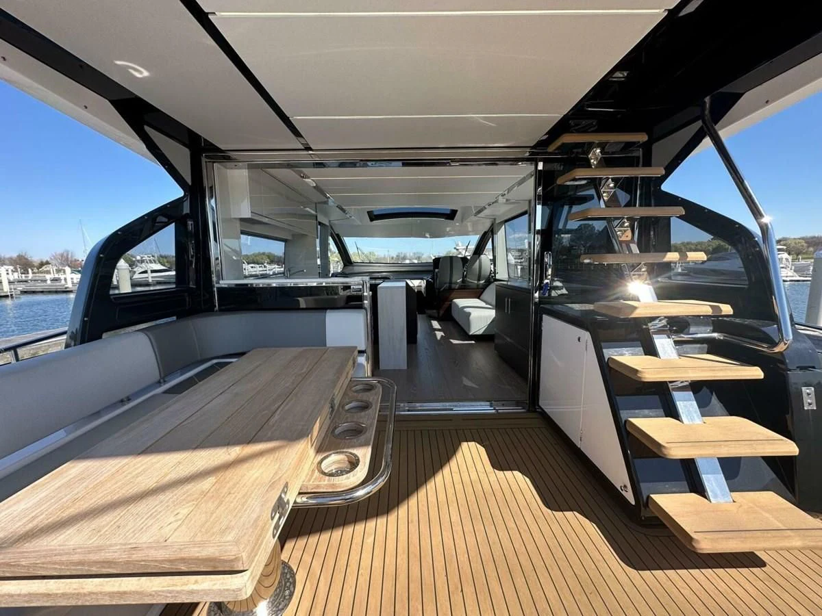 inside of a vehicle aboard 75 SPORT YACHT Yacht for Sale