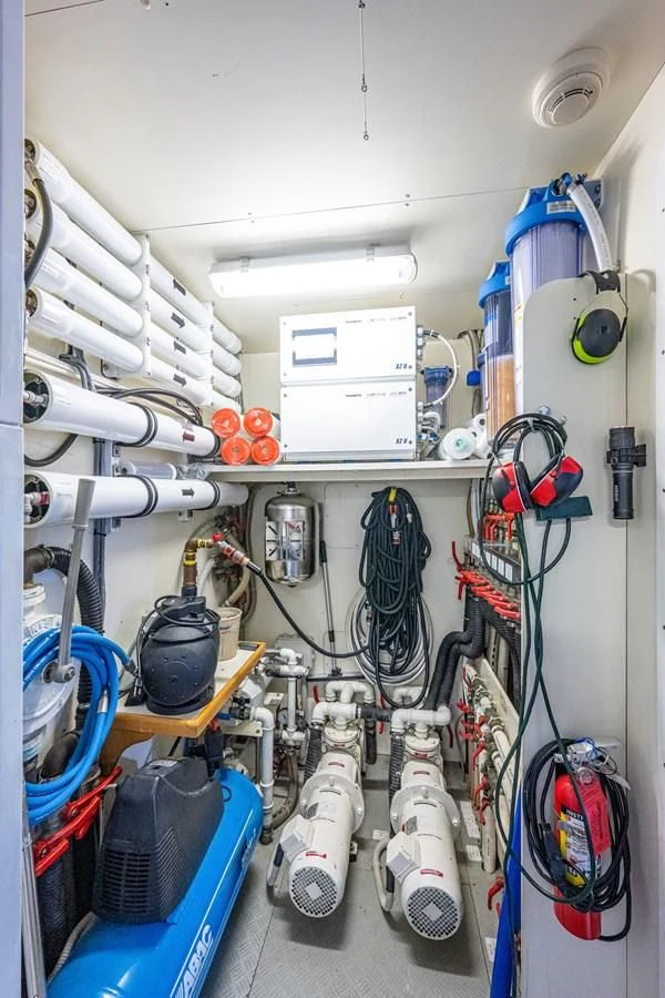 a room with many equipment aboard EVERYTHING GOOD Yacht for Sale
