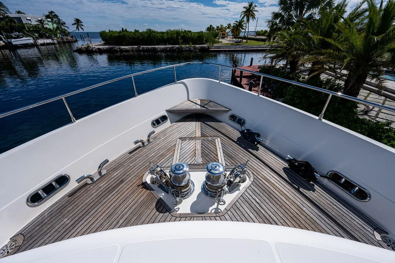 a boat on the water aboard EVERYTHING GOOD Yacht for Sale