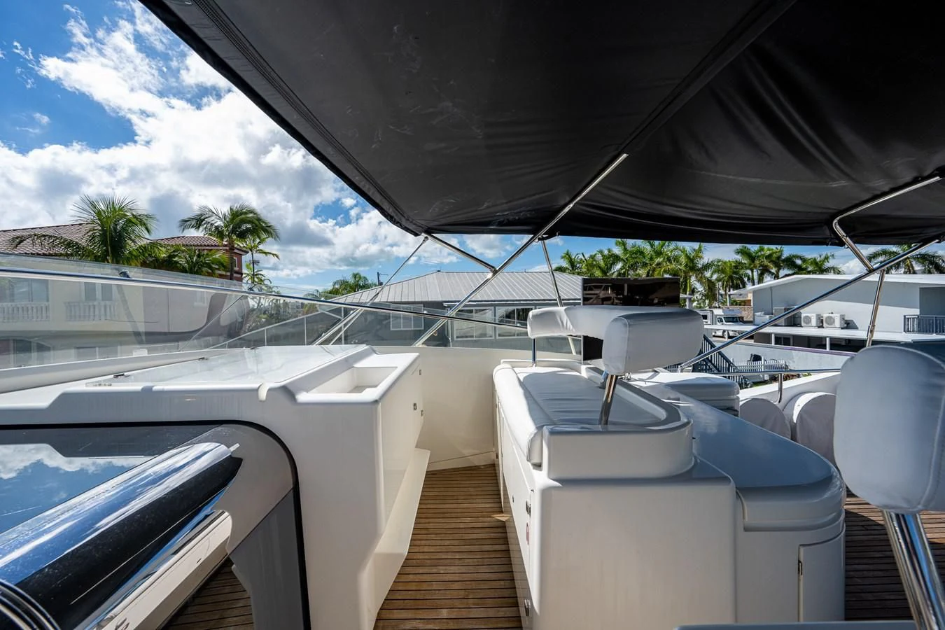 the inside of a boat aboard EVERYTHING GOOD Yacht for Sale