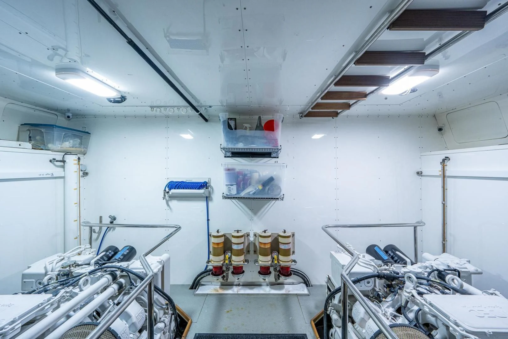 a room with equipment and tools aboard EVERYTHING GOOD Yacht for Sale