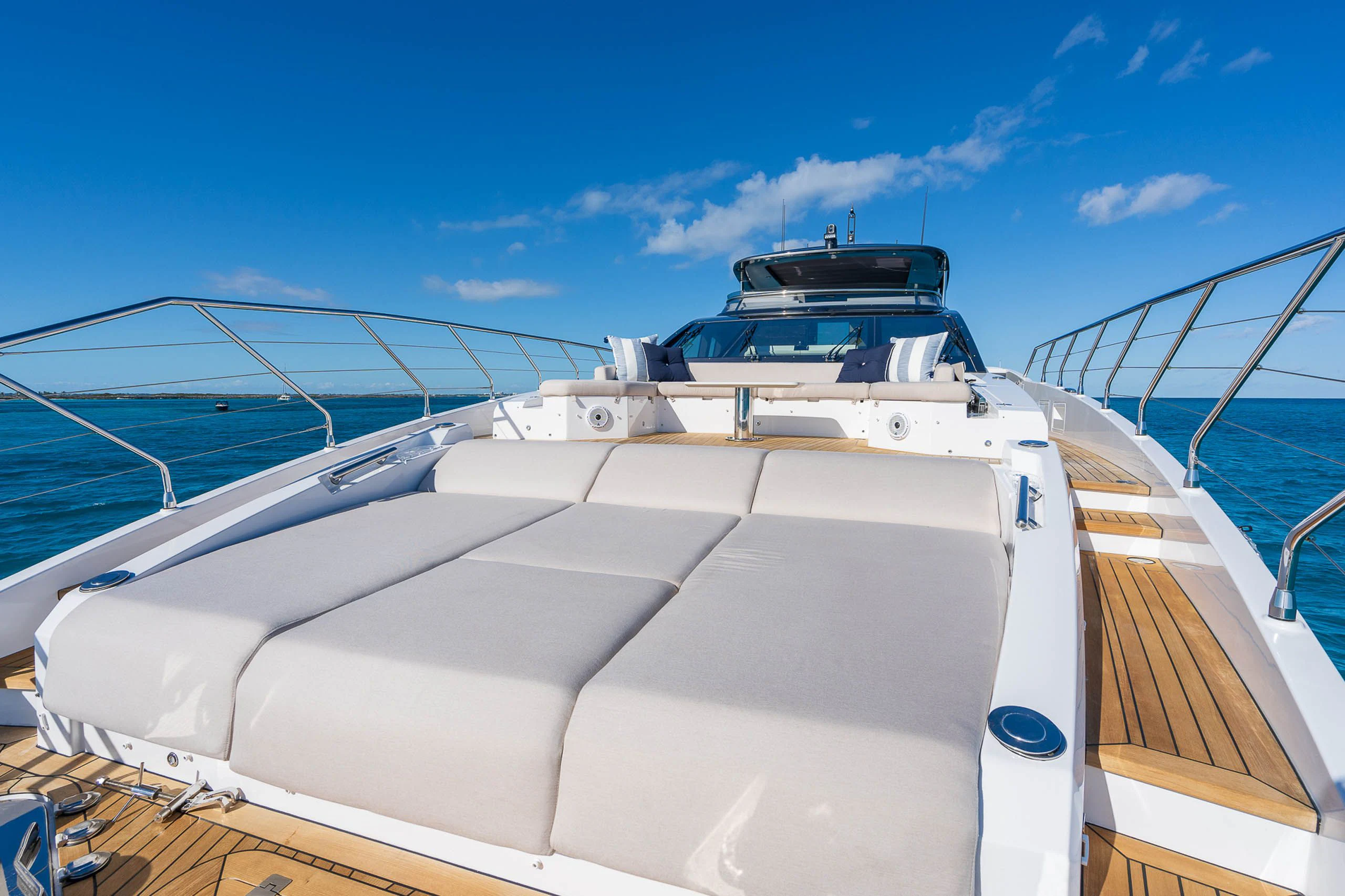 a boat on the water aboard SEA OWL Yacht for Sale