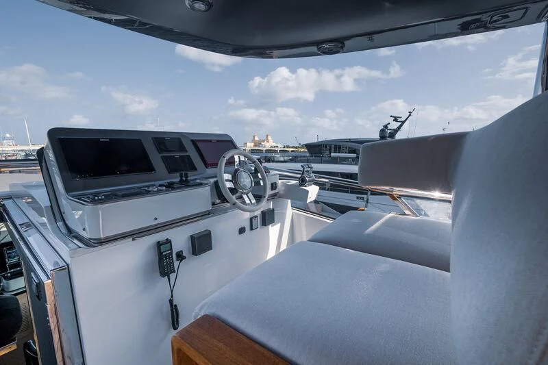 the inside of a boat aboard SEA OWL Yacht for Sale
