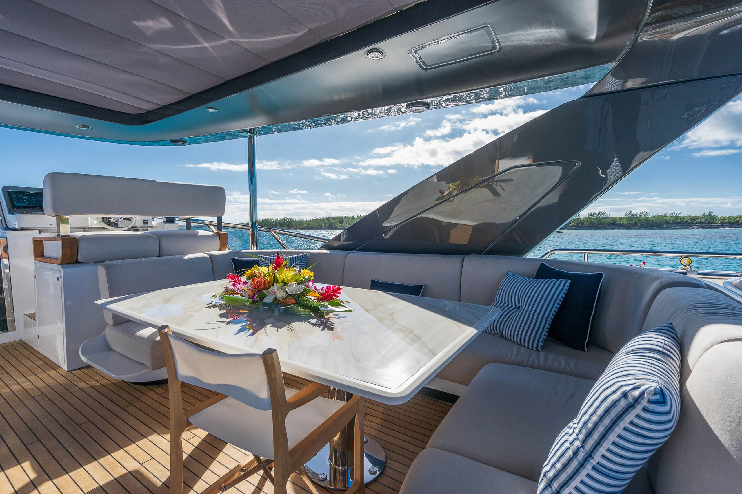 a boat on the water aboard SEA OWL Yacht for Sale