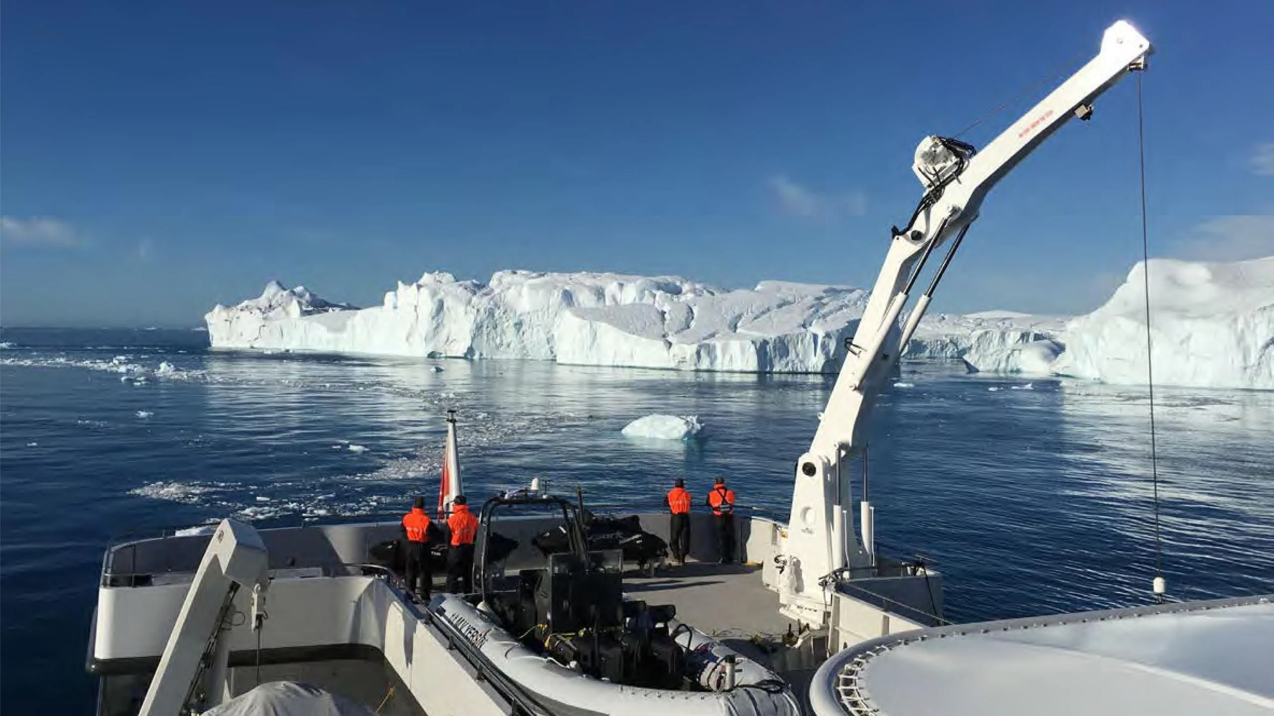 a group of people on a boat aboard YERSIN Yacht for Charter