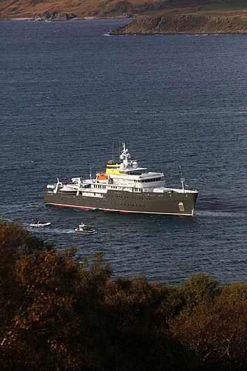 a boat in the water aboard YERSIN Yacht for Charter