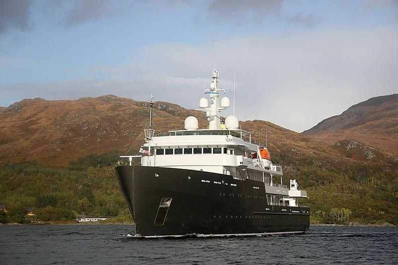 a boat in the water aboard YERSIN Yacht for Charter