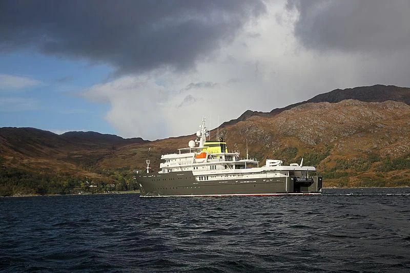 a ship on the water aboard YERSIN Yacht for Charter