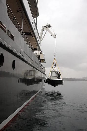 a boat is sailing on the water aboard YERSIN Yacht for Charter