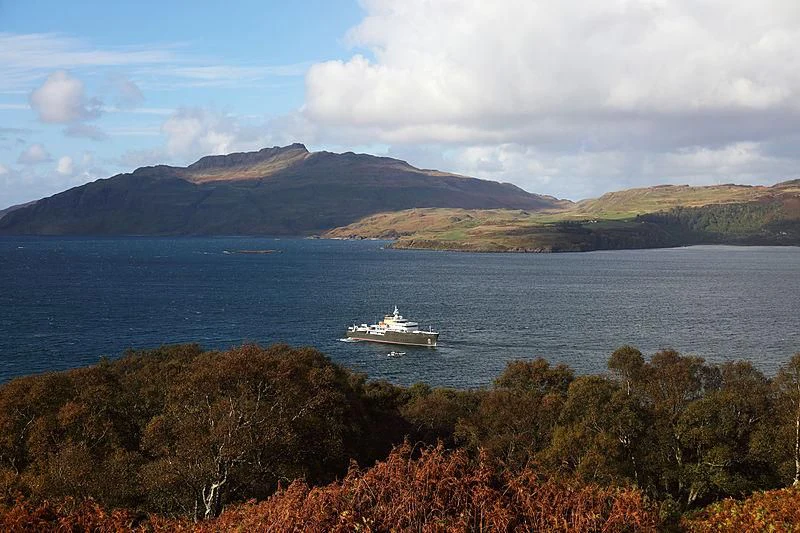 a boat on the water aboard YERSIN Yacht for Charter