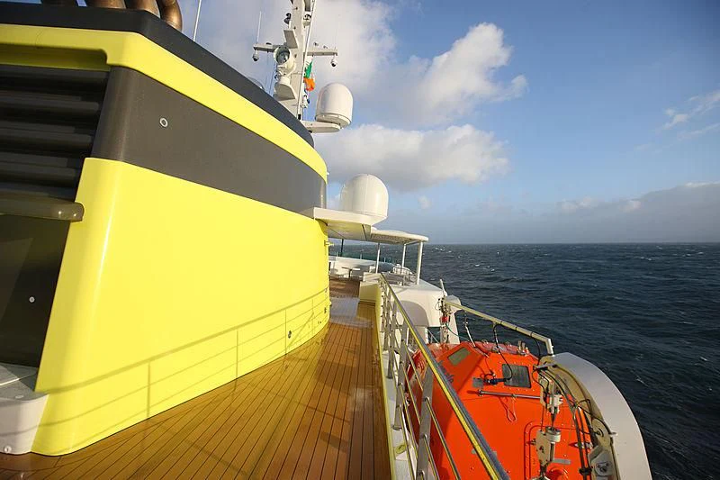 a boat on the water aboard YERSIN Yacht for Charter