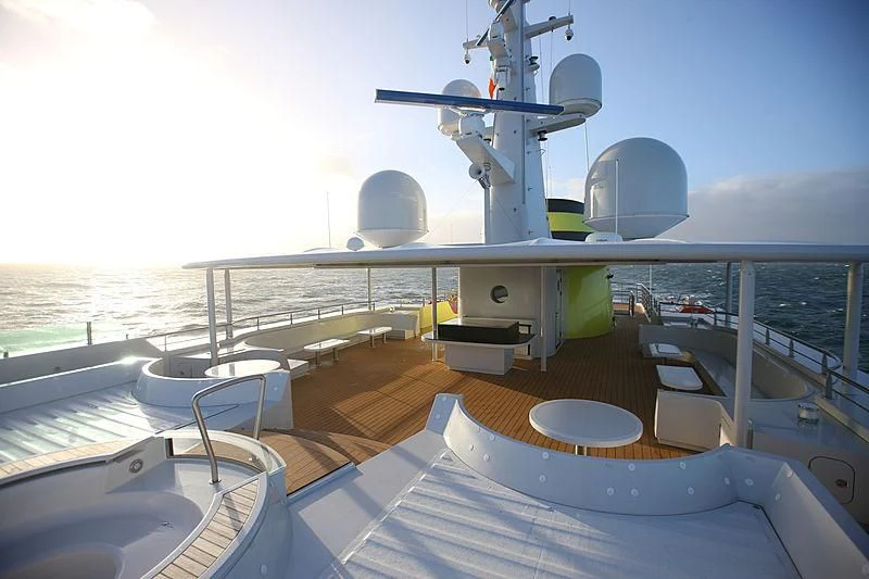 a boat on the water aboard YERSIN Yacht for Charter