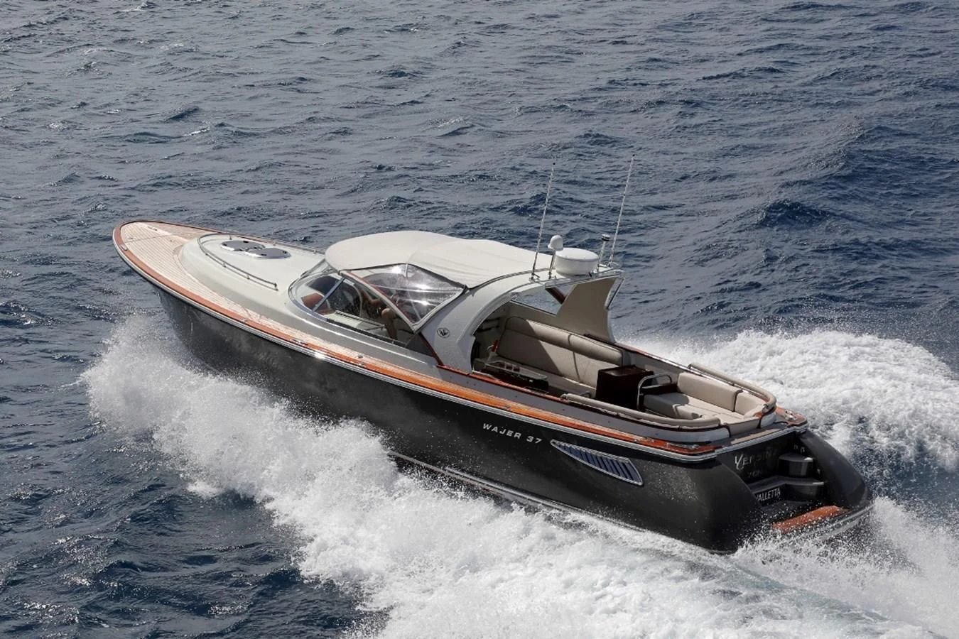 a boat on the water aboard YERSIN Yacht for Charter