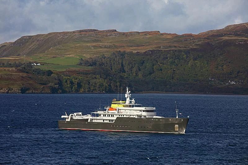 a ship in the water aboard YERSIN Yacht for Charter